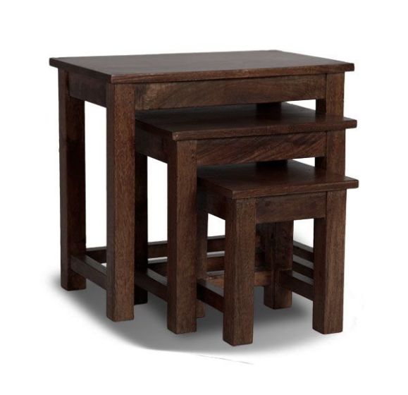 Mango Wood Nest of Tables