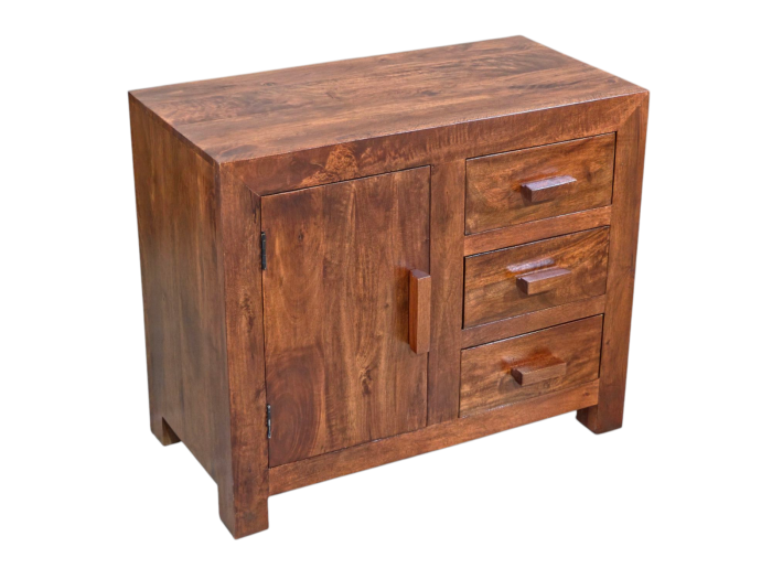 Cuba Mango - Honey - 88cm Sideboard - In Stock 