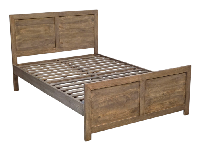 Cuba Mango - Natural - Double Bed - In Stock 