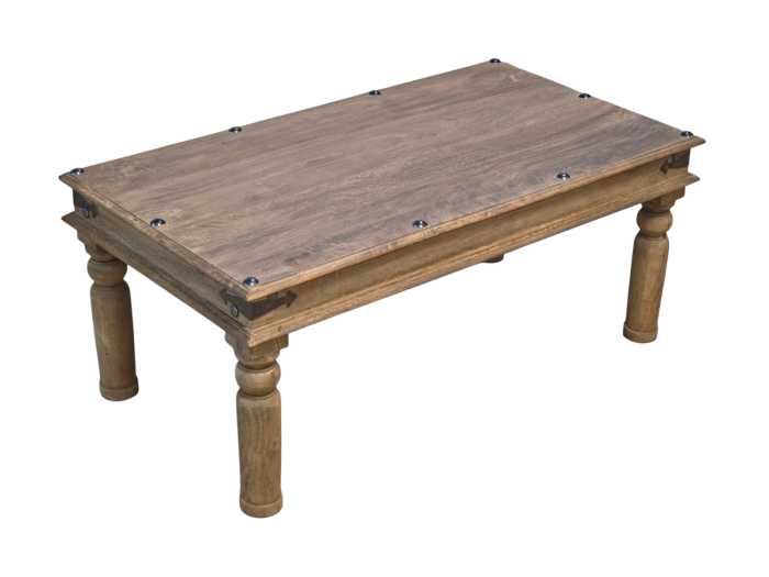 Jali Mango - Natural - Thakat Coffee Table - In Stock