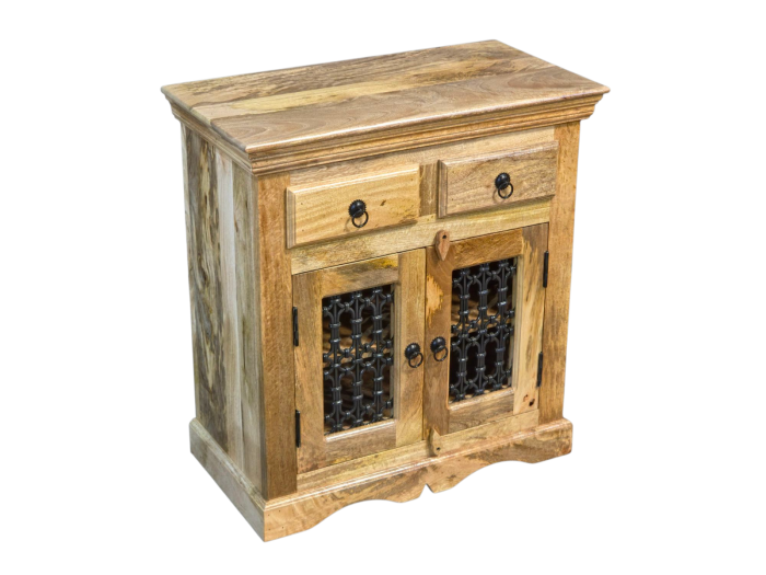 Jali Mango - Light - 75cm Sideboard - In Stock