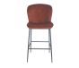 Rust Orange Velvet Bar Stool - Due 17th July 