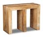 Light Mango Wood Side Table (E)