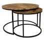 Industrial Side Tables Round