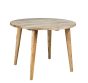 Light Vintage Mango Round Dining Table