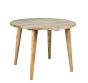Light Retro Chic Round Dining Table