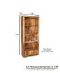 Light Dakota 3 Drawer Bookcase