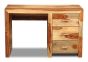 Cuba Light 3 Drawer Desk