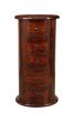 Jali Sheesham - 5 Drawer Large Drum-Honey