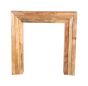 Light Mango Wood Fire Surround