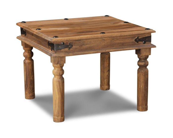 Jali Sheeham - 60cm Thakat Table -Natural