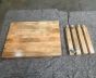 Ex Display Light Dakota Mango Wood 120cm Dining Table (T550) - One Available