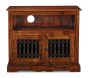 Jali Sheesham - 85cm TV Stand -Honey