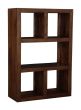 Mango Wood Open Bookcase