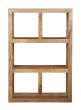 Light Dakota 98cm Open Bookcase