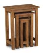 Jali Sheesham Tall Nest of Tables - Natural