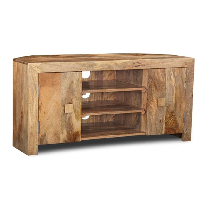 Corner tv hot sale unit 120cm wide