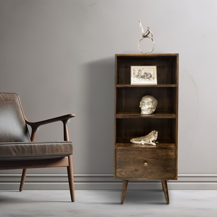 Retro Chic Bookshelf Trade Furniture Company