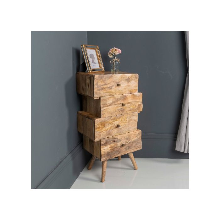 Large mango wood on sale chest of drawers