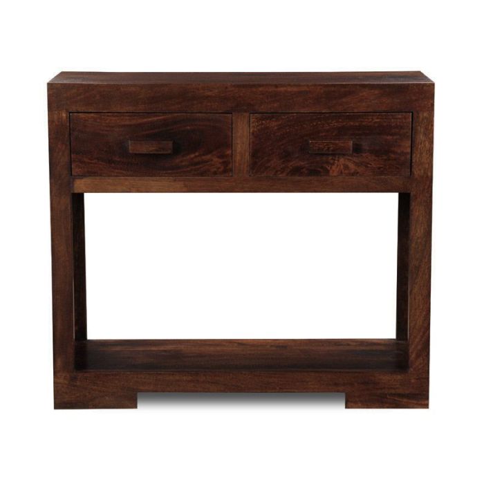 Mango wood accent table discount