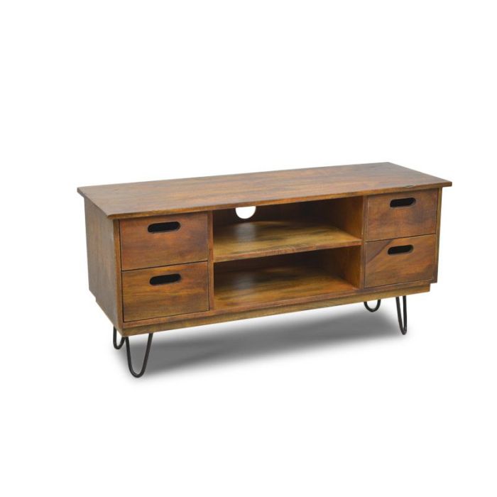 Vintage 115cm Media Unit In Stock