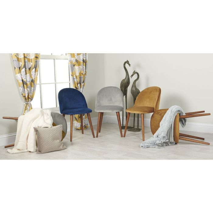 Zena silky shop velvet armchair