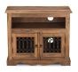 Jali Sheesham - 85cm TV Stand -Natural