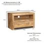 Light Dakota 85cm 1 Drawer TV Unit 
