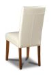 Cream Barcelona Leather Dining Chair