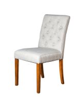 Milan Button Fabric Chair