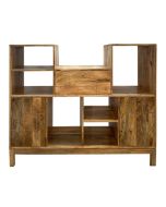 Inset Light Mango LP Turntable/Drinks Cabinet
