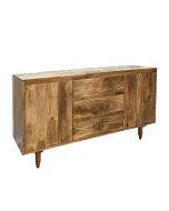 Scandi Mango 130cm Large Sideboard - In Stock