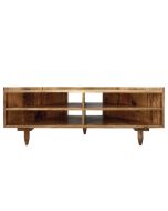 Scandi Mango 120cm Corner Media Unit - In Stock