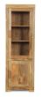 Light Mango Wood Display Cabinet