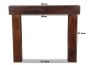 Mango Wood Fire Surround Dimensions