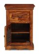 Jali Sheesham - Cabinet with Drawer - In Stock