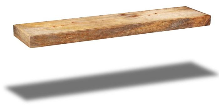 Light Dakota Large Floating Shelf