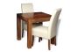 Small Dakota Dining Table & 2 Madrid Chairs : Madrid - Cream
