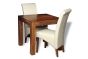 Extra Small Dakota Dining Table & 2 Rollback Chairs