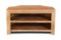 Light Dakota 2 Shelf Corner TV Unit