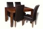 Dakota 120cm Dining Table & 4 Madrid Chairs (3 Colours) - Due 26th April 