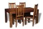 Dakota 160cm Dining Table & 4 Dakota Chairs