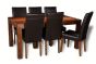 Mango Wood 160cm Dining Table & 6 Barcelona Chairs