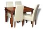 Small Jali Dining Table & 4 Madrid Chairs