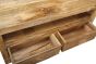 Light Mango Wood 4 Drawer Coffee Table