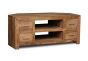 Cube Natural Corner TV Unit