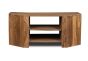 Cube Natural Corner TV Unit