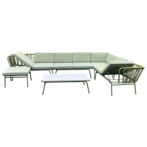 6 Piece Outdoor/Garden Corner Sofa Set - Last one remaining view 4