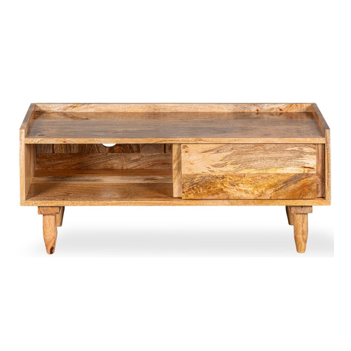 Scandi Mango 90cm Sliding TV Unit view 3