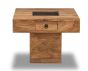 Jali Mango Wood Natural 60cm Pebble Coffee Table - In Stock